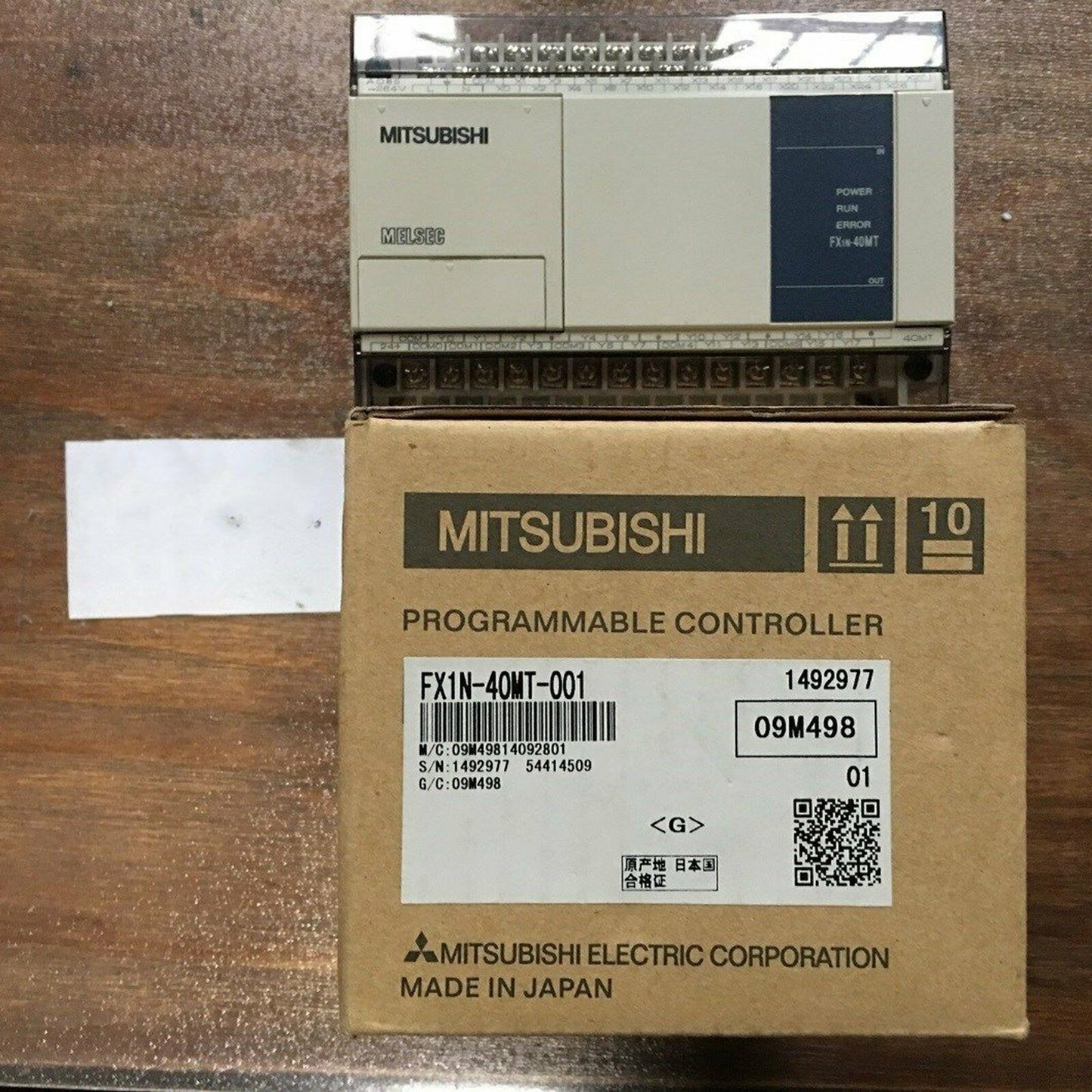 New Mitsubishi MELSEC FX1N-40MT-001 PLC MODULE - MITSUBISHI