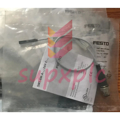 One Festo SMT-8M-A-PS-24V-E-0.3-M12 574337 Proximity Switch Free delivery