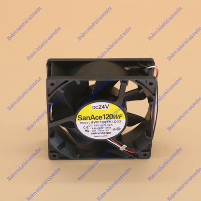 new 1PC SANYO 9WF1224H1D03 A90L-0001-0509 3pin DC24V 0.32A 120*120*38mm#XR - SANYO