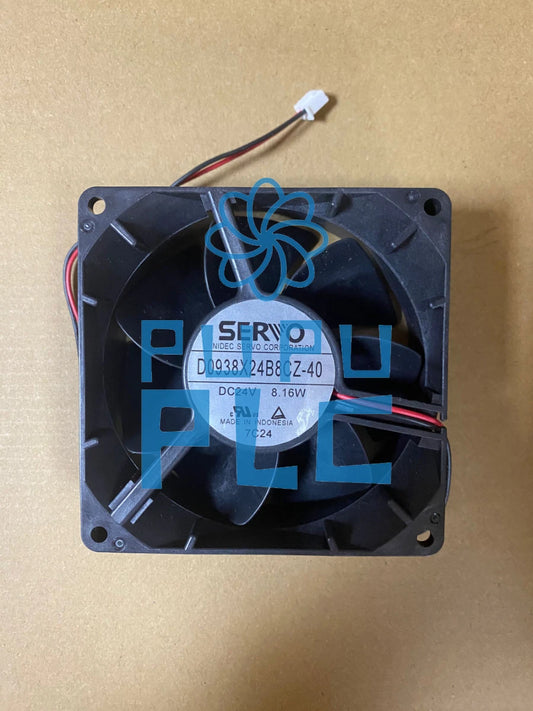 SERVO D0938X24B8CZ-40 DC 24V 0.34A 8.16W 9038 9CM 90mm Equipment fan