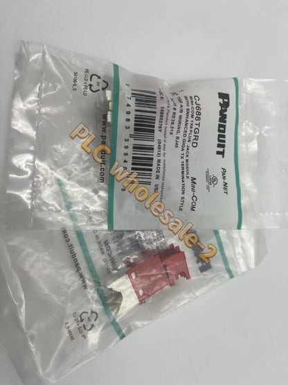 Panduit Giga TX Cat6 Network jack CJ688TGIW CJ688TGBU CJ688TGGR CJ688TGBL Qty 50