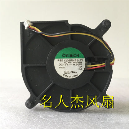 1pcs SUNON PSB1206PHB3-AY 6015 12V 0.90W 6CM turbo fan
