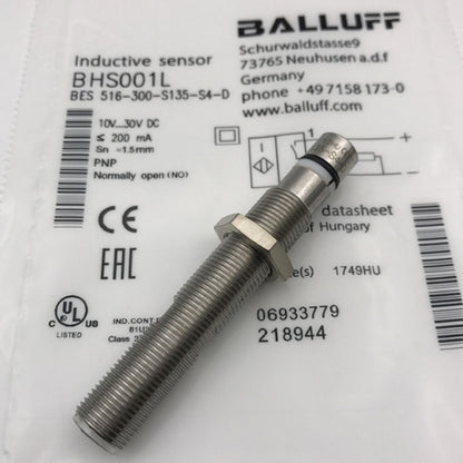 BALLUFF BES 516-300-S135-D PROXIMITY SWITCH SENSOR - BALLUFF