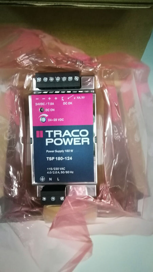 new 1pcs TRACO POWER Rail Power Supply TSP180-124 180W - TRACO POWER