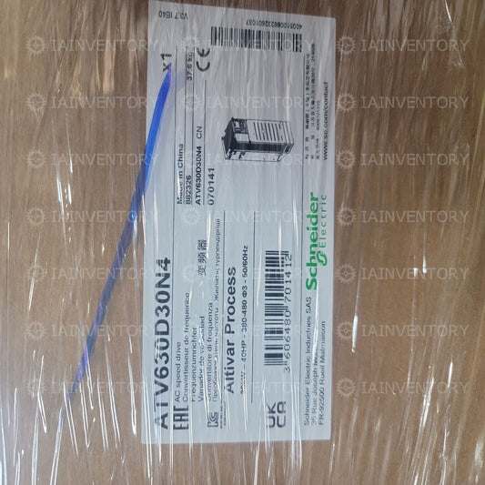 1-Year Limited Warranty Schneider ATV630D30N4 - SCHNEIDER