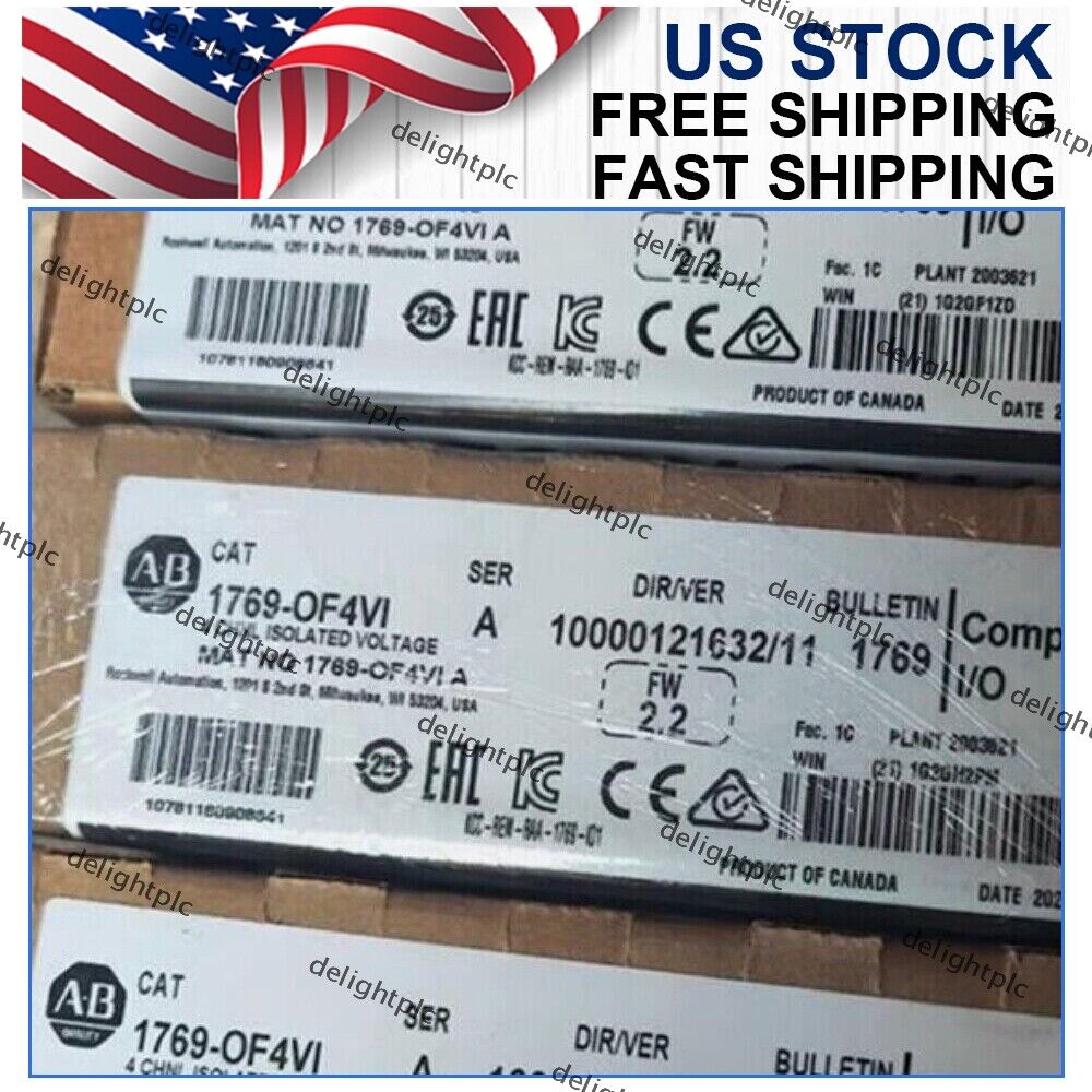 CompactLogix 4 Pt Voltage Module NEW 1769-OF4VI - KOEED
