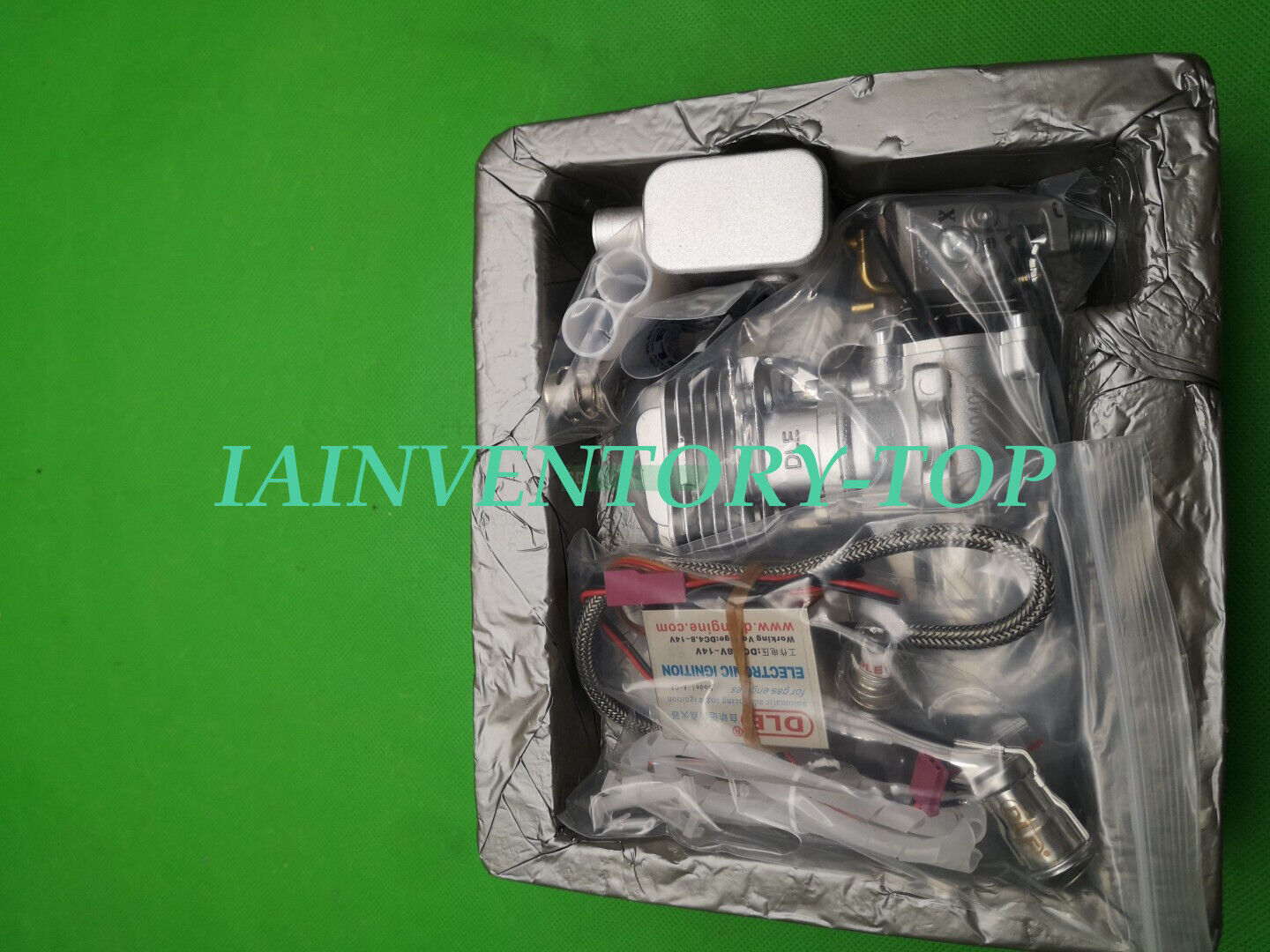 DLE20RA Gas Rear Exhaust w/Elec Ignition 20CC - DLE