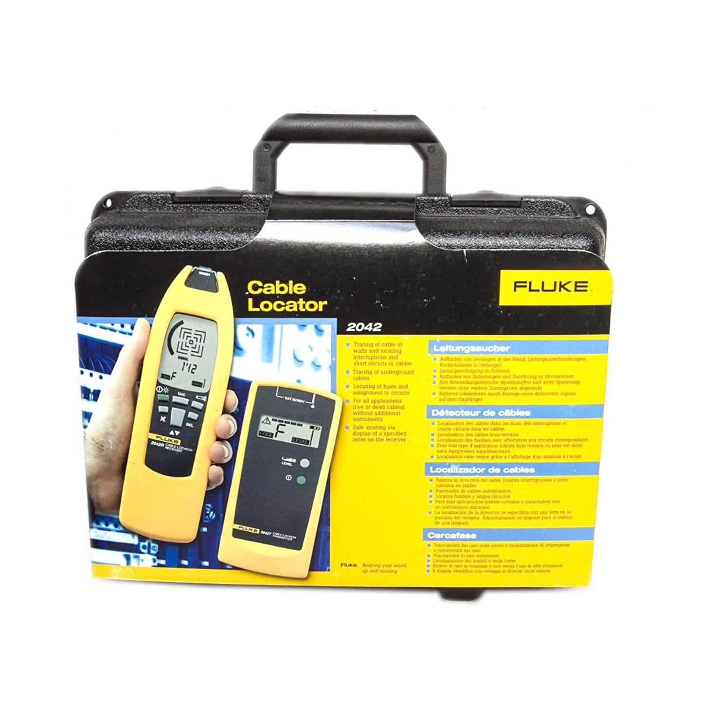 Fluke 2042 Cable Locator General Purpose Cable Locator Tester Meter - FLUKE