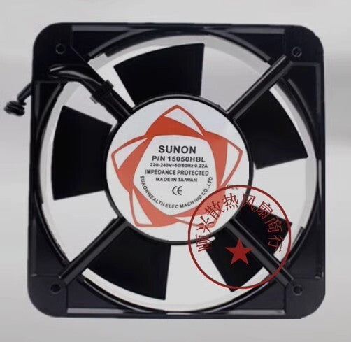 SUNON P/N 15050HBL 15050 220V-240V 0.22A Axial Cooling Fan