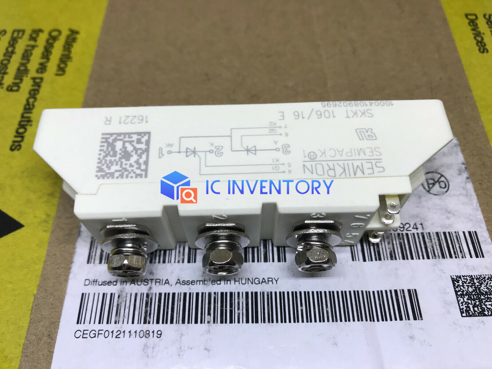 new 1PCS SEMIKRON SKKT106/16E SKKT106-16E Module Best Service Quality Guarantee - SEMIKRON