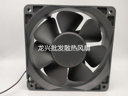 new 1 PCS XINRUILIAN Fan RDH1238B2 DC 24V 0.60A 12038 12CM 2 Wire cooling fan - XINRUILIAN