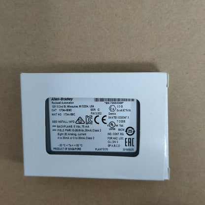 Allen-Bradley Point 8 Point Analog Input Module, IE8C - ALLEN-BRADLEY