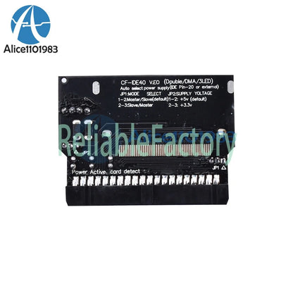 Compact Flash CF to 3.5 Female 40 Pin IDE Bootable Adapter Converter Card