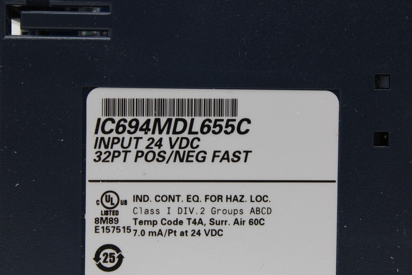 used GE Fanuc IC694MDL655C Input Module - GE FANUC