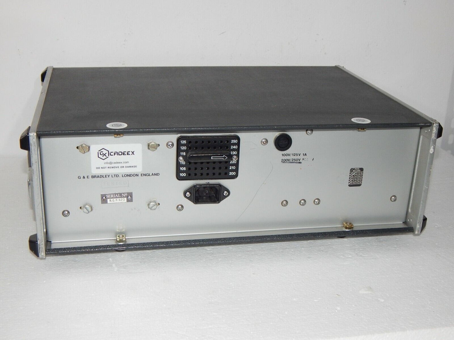 Used Bradley Electronics Oscilloscope Calibrator Type 192 - BRADLEY