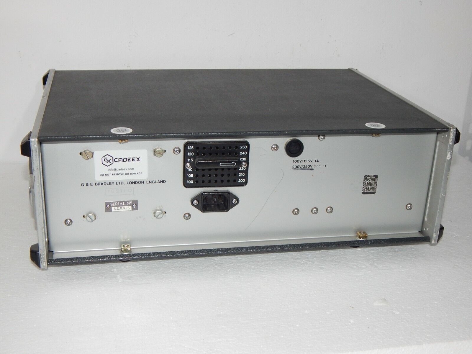 Used Bradley Electronics Oscilloscope Calibrator Type 192 - BRADLEY