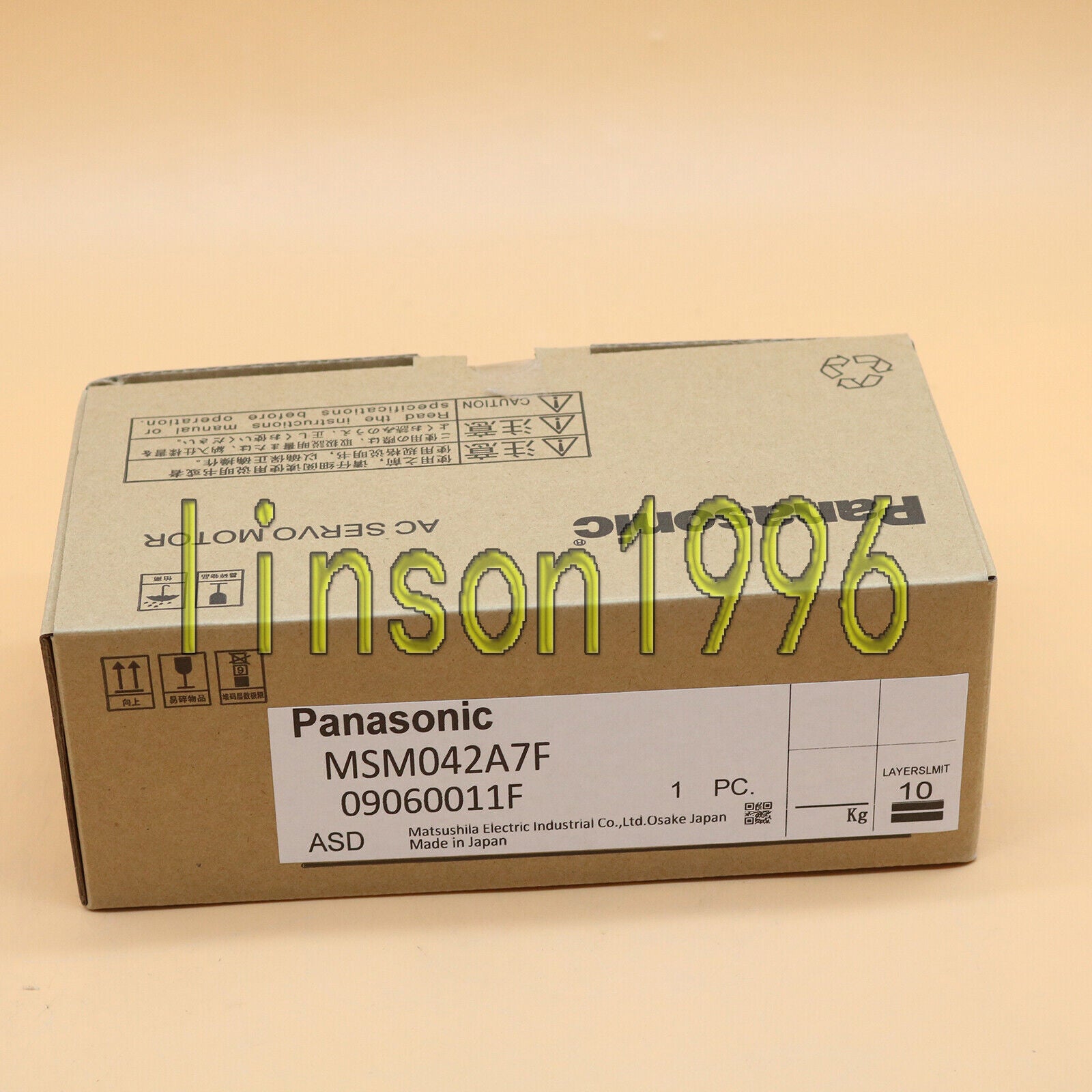 Panasonic AC Servo Motor MSM042A7F - New in Box - PANASONIC