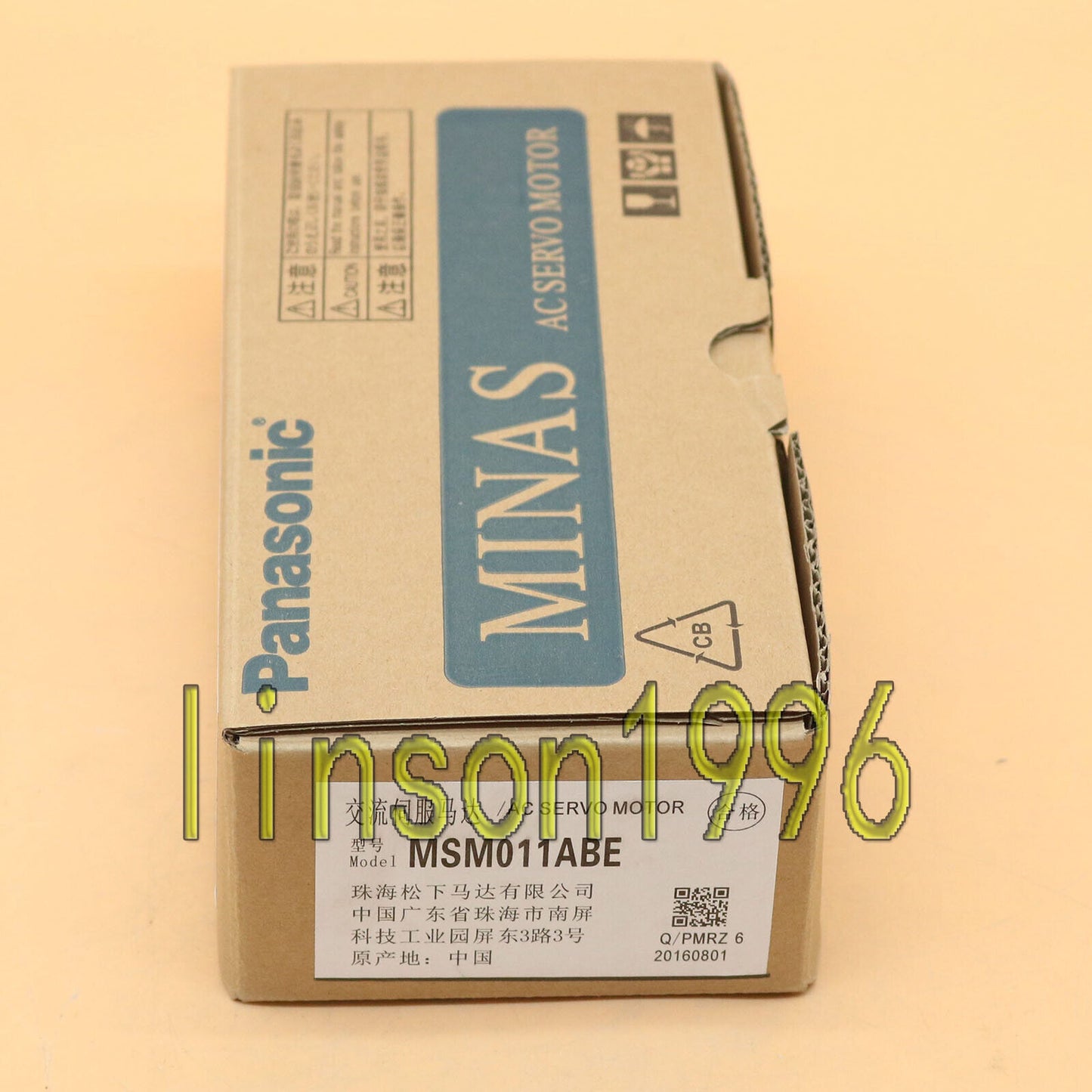 New Panasonic MSM011ABE Servo Motor - PANASONIC
