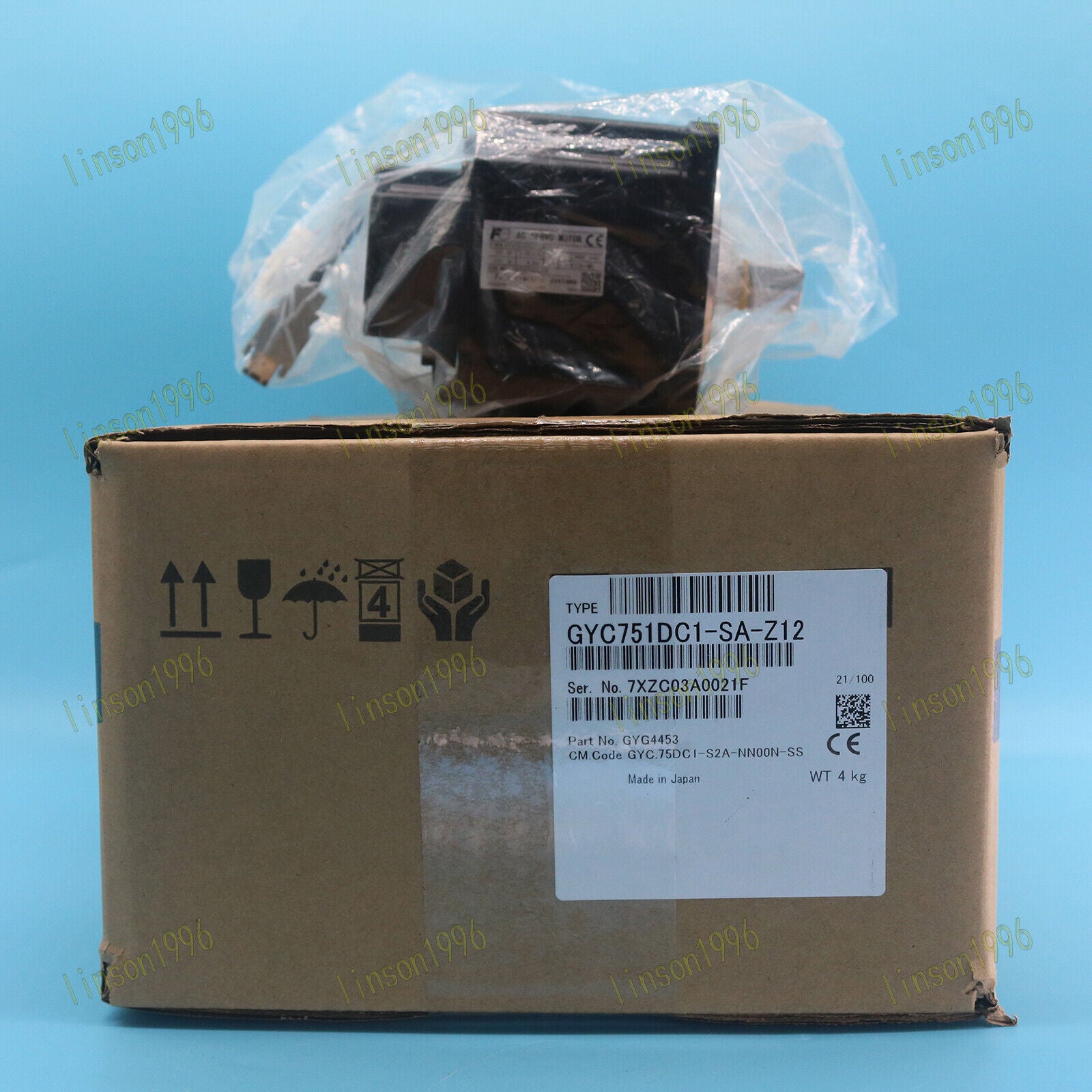 Fuji Servo Motor GYC751DC1-SA-Z12 - FUJI