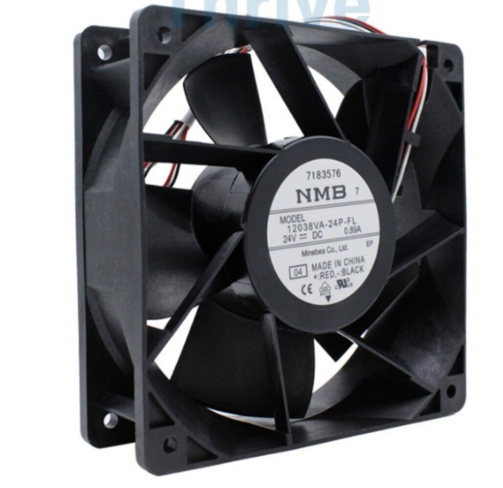 NMB 12038VA-24P-FL DC24V 0.89A 12038 12Cm Inverter Cooling Fan