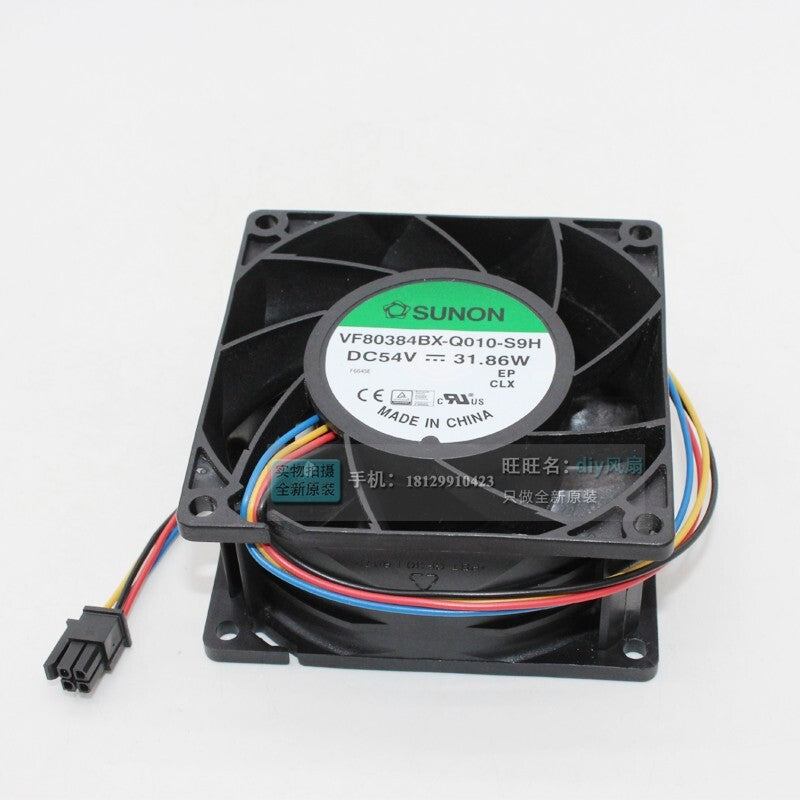 SUNON VF80384BX-Q010-S9H 8038 54V 58.32W 8CM large air flow cooling fan