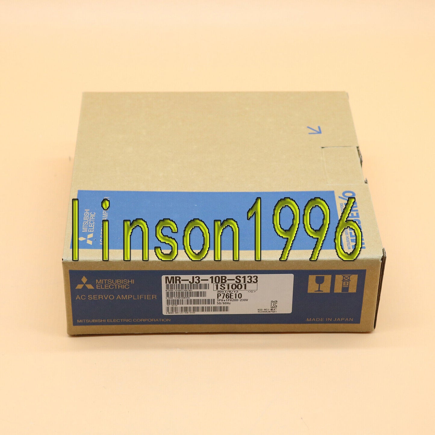 ONE Mitsubishi AC Servo MR-J3-10B-S133 CB Fast Ship - MITSUBISHI