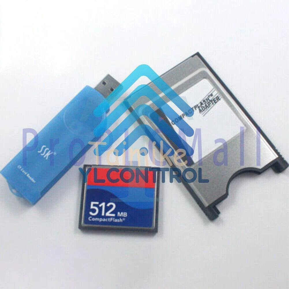 1set CNC 512MB CF CF card+CF-PCMCIA adapter+SSK USB2.0 card reader