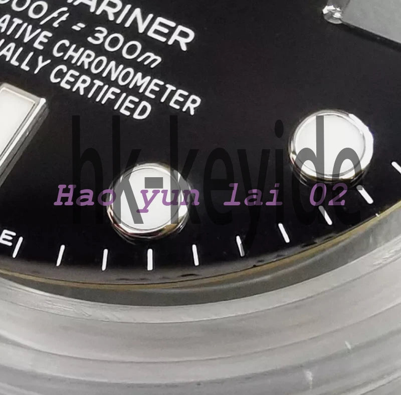 27.3Mm Water Ghost Dial for 40mm Submariner 3135 mechanical movement