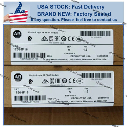 Allen Bradley ControlLogix 16 Pt Input Module 1756IF16 Ser B - ALLEN BRADLEY