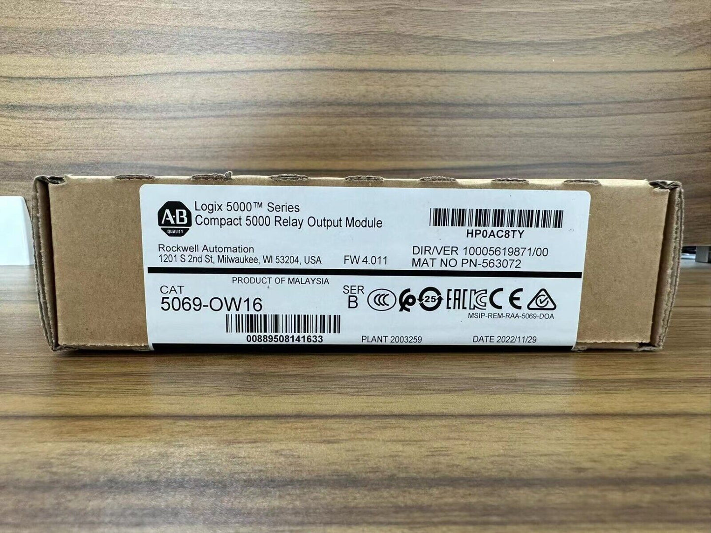 Compact 5000 Relay Output Module 5069-OW16 - KOEED
