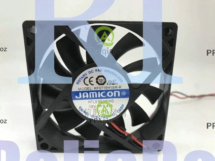 1pcs JAMICON KF0715H1SR-R 12V 0.41A 2-wire 7cm 70*70*15MM 7015 cooling fan