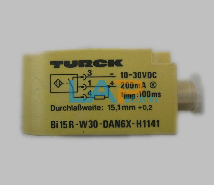 1PCS TURCK Bi15R-W30-DAN6X-H1141 10-30VDC 200mA 100ms - TURCK