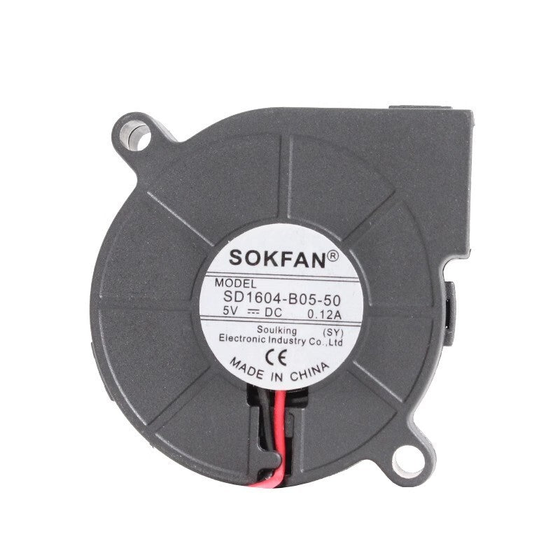 SOKFAN SD1604-B05-50 4010 5V 0.12A 4 cm 2-wire ball bearing DC heat dissipation