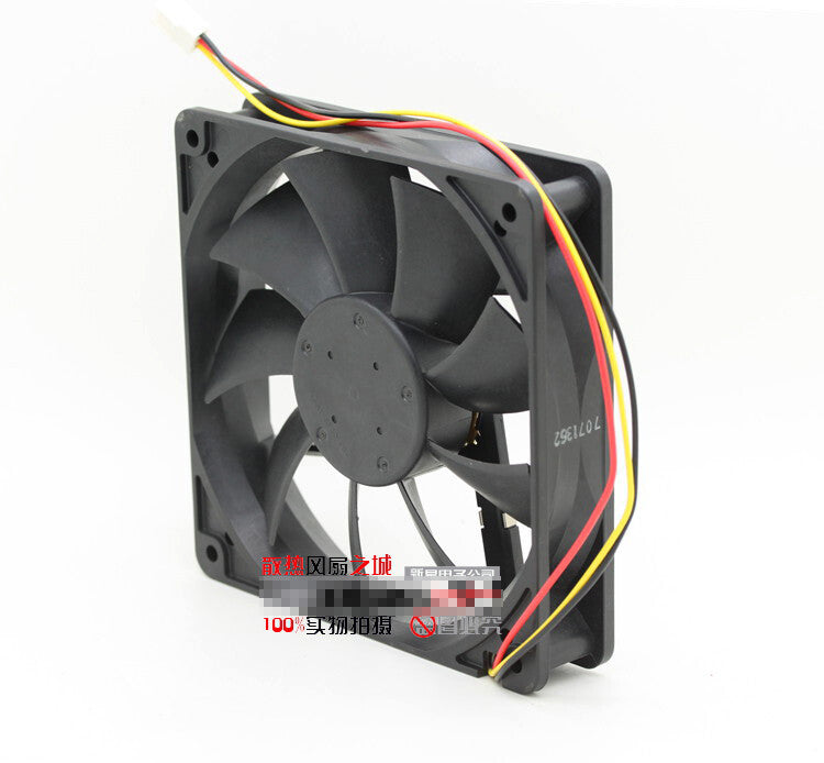 1pcs NMB 4710KL-C4W-B19 12025 12cm 12V 0.22A plasma TV fan 3pin