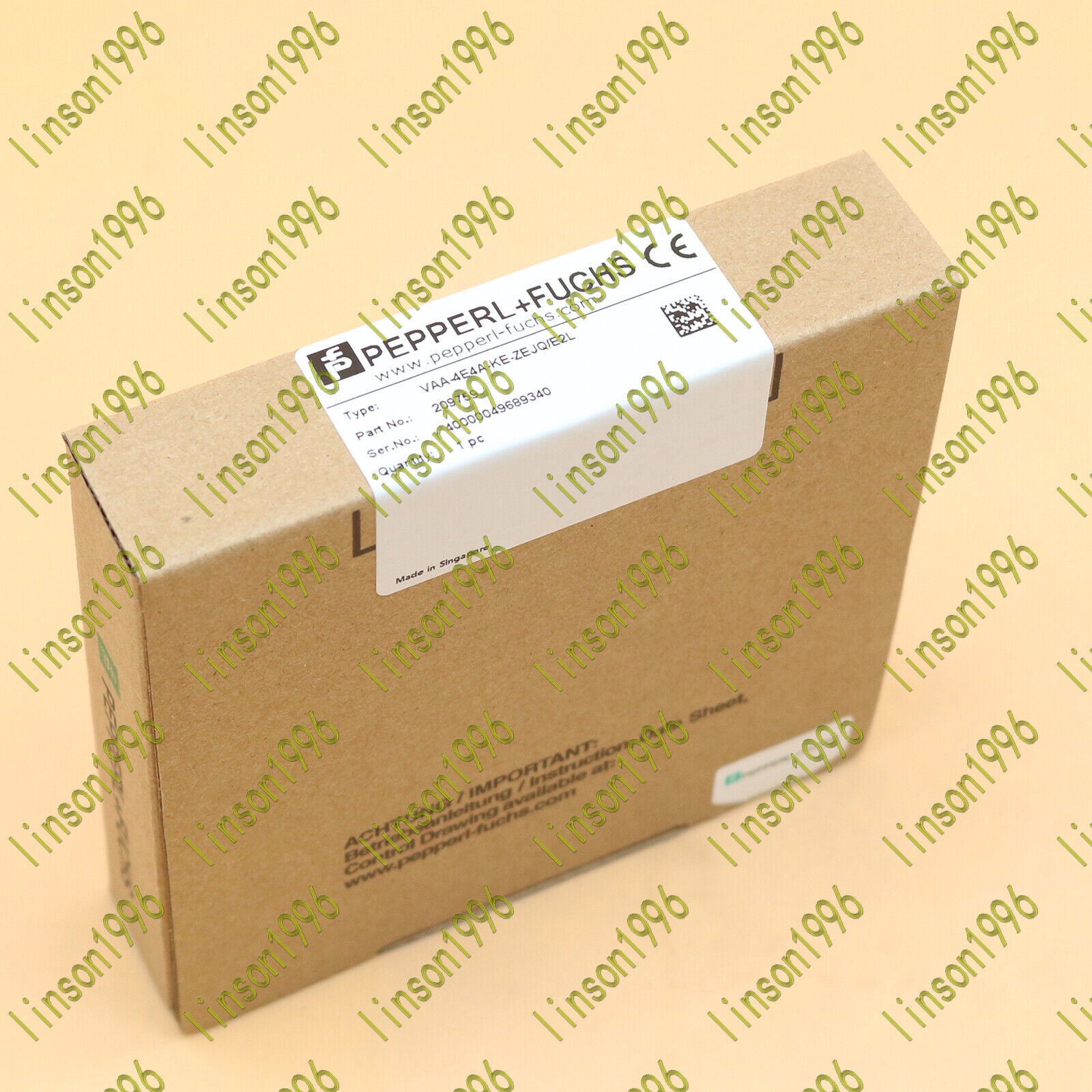 new  Pepperl+Fuchs VAA-4E4A-KE-ZEJQ/E2L actuator safety barrier module ship Pepperl