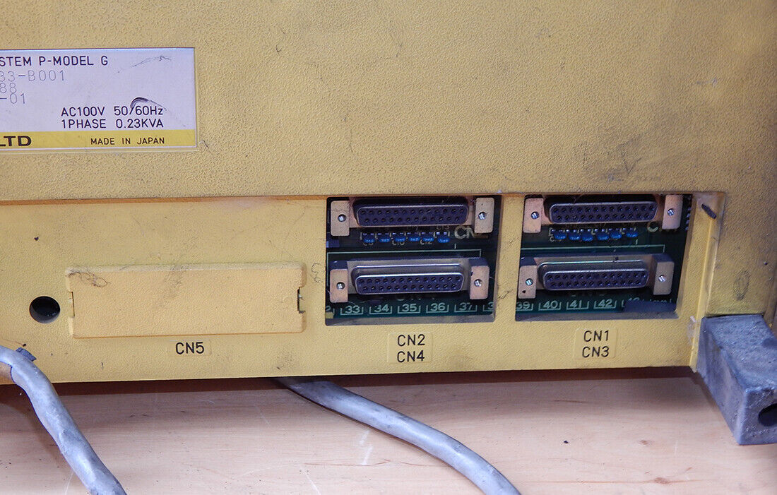 used FANUC SYSTEM P Model G TYPE A08B-0033-B001 Programmer - FANUC