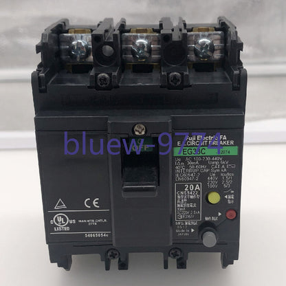 1-PC Fuji EG33C 20A 3P Circuit Breaker - FUJI