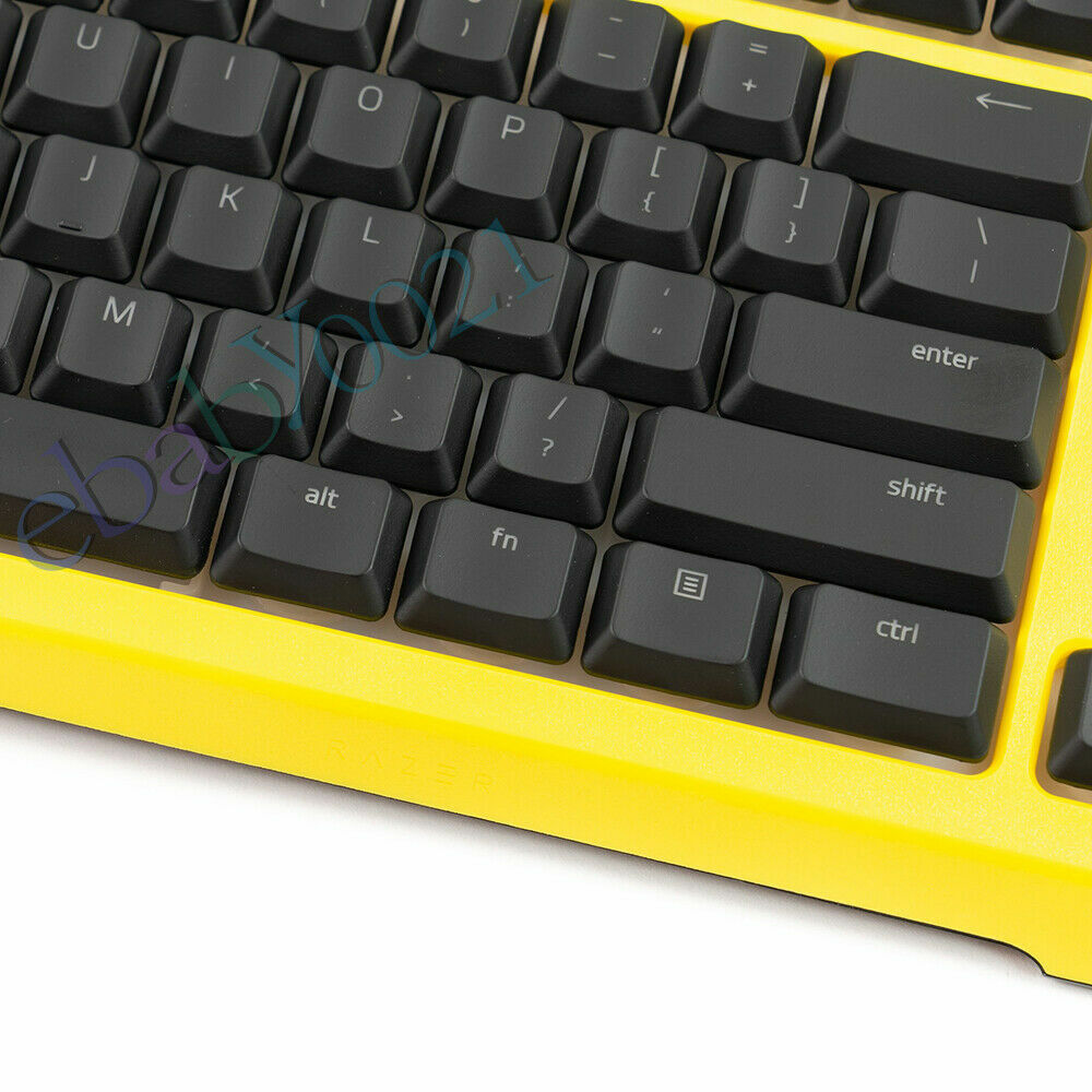 Razer RAZER Pokemon Pikachu wired gaming keyboard 104keys with mechanical keycaps and backlighting - RAZER