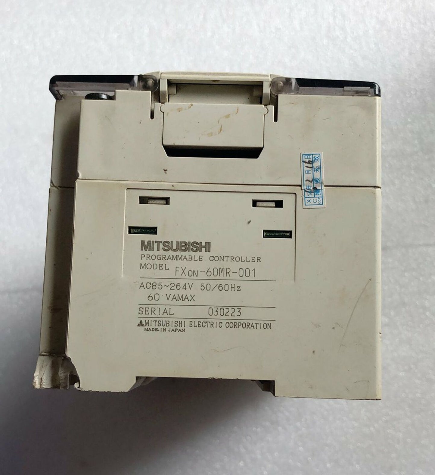 Mitsubishi FX0N-60MR-001 Tested Good Condition - MITSUBISHI