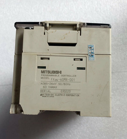 Mitsubishi FX0N-60MR-001 Tested Good Condition - MITSUBISHI
