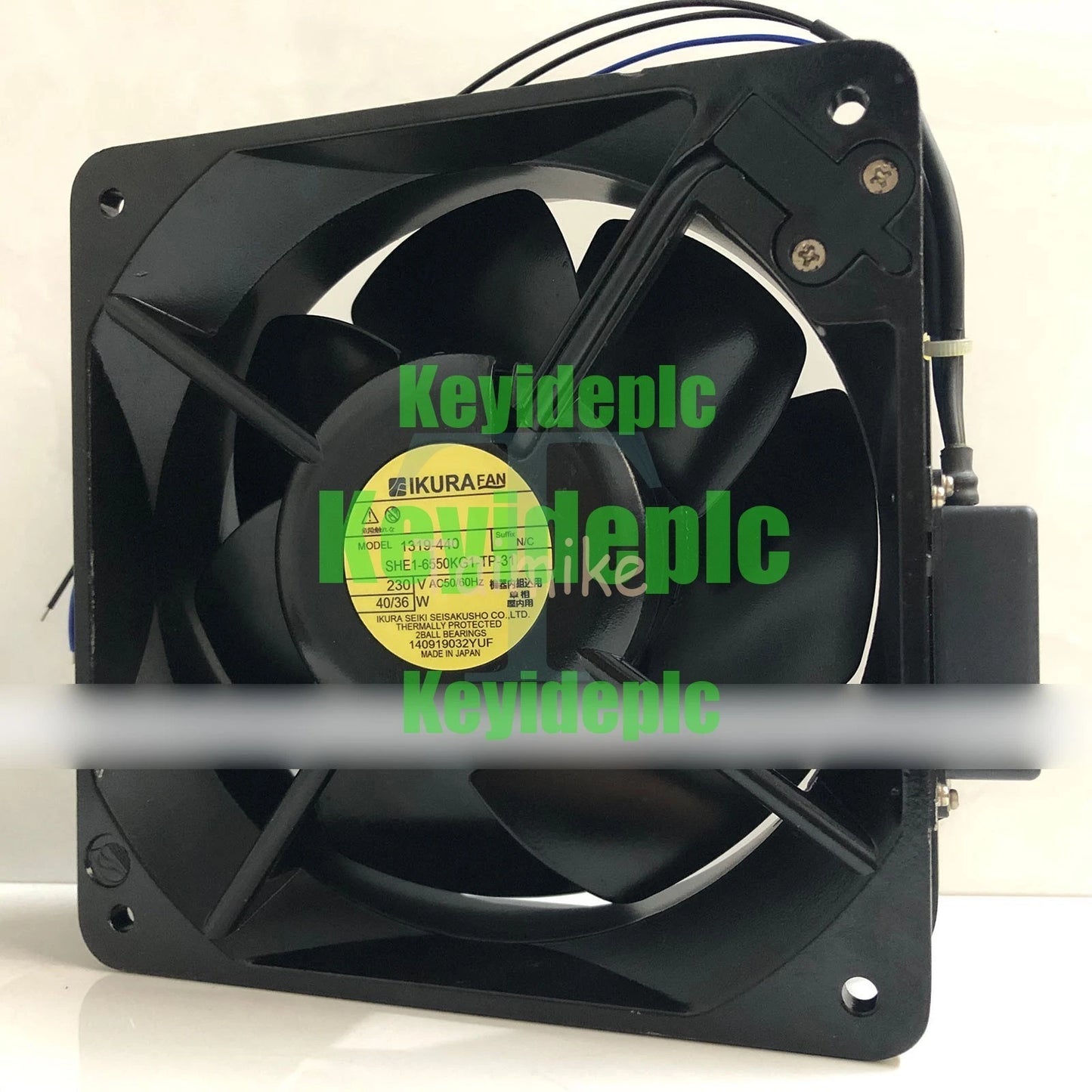IKURA 1319-440 SHE1-6550KG1-TP-31 high temperature fan with sensor