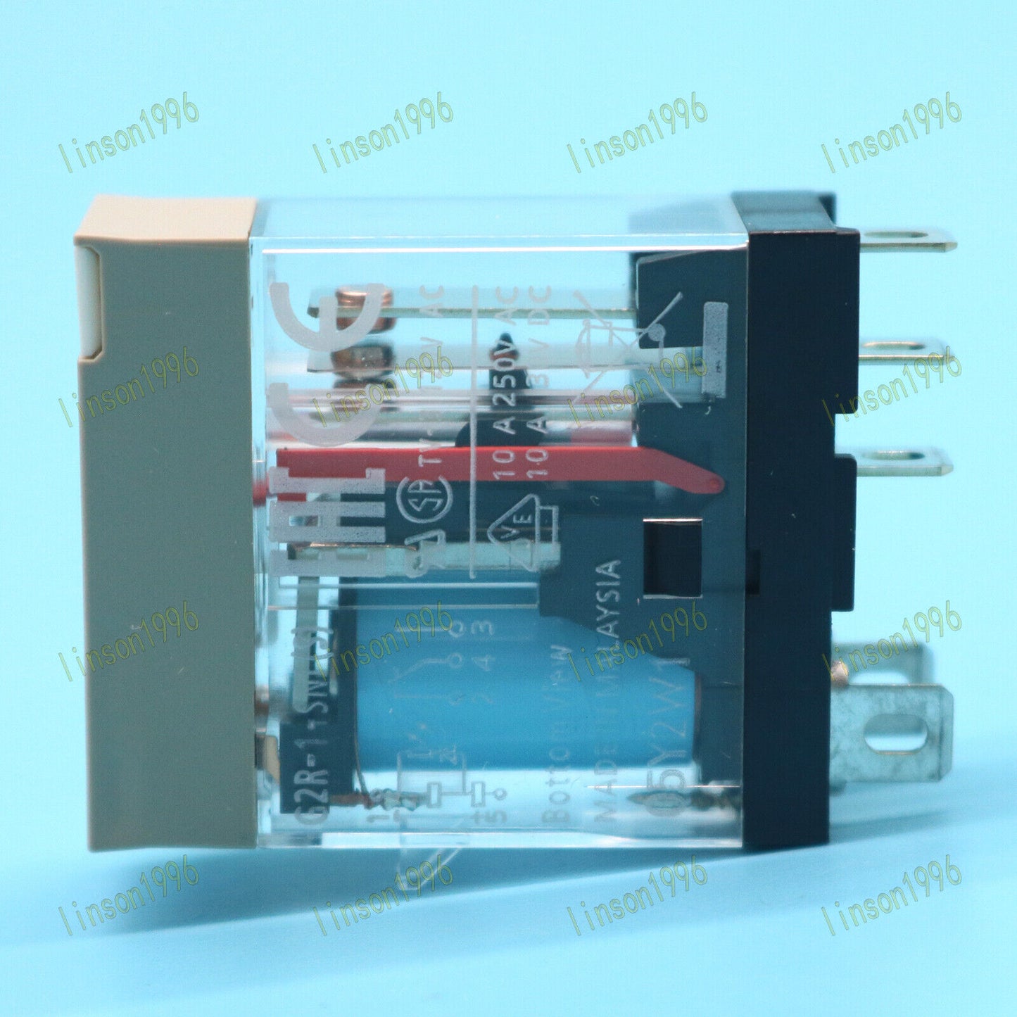 10-PC Omron Relay G2R-1-SNI DC24 Power Plug Relay Box - OMRON