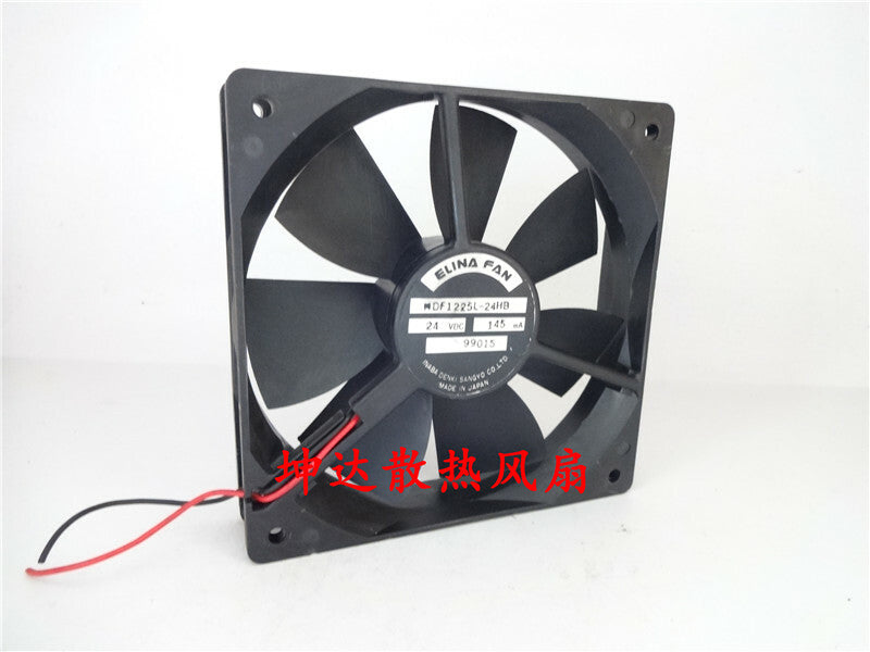 1pcs  ELINA FAN MDF1225L-24HB 12025 24V cooling fan