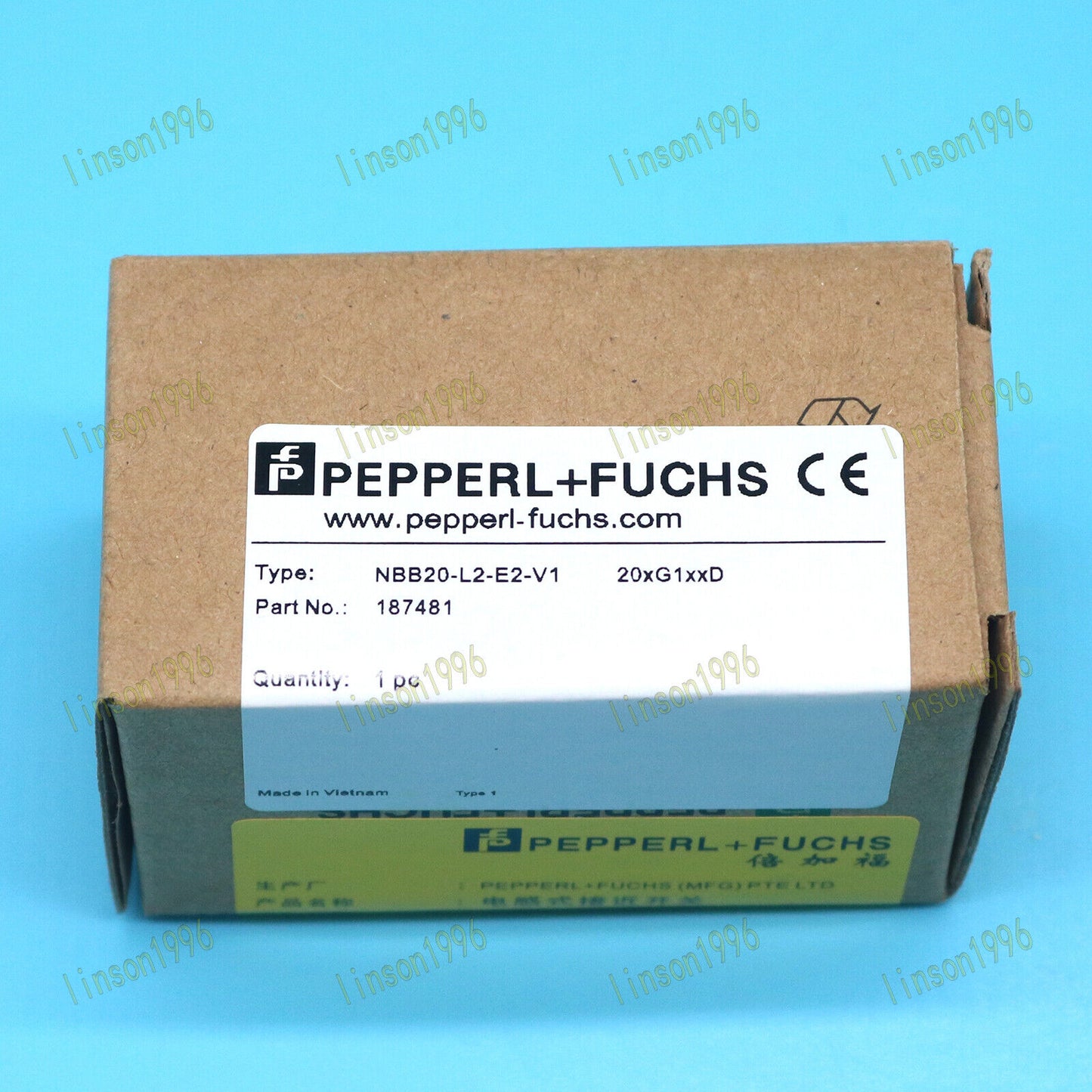 ONE FOR PEPPERL+FUCHS NBB20-L2-E2-V1 Proximity Switch - PEPPERL+FUCHS