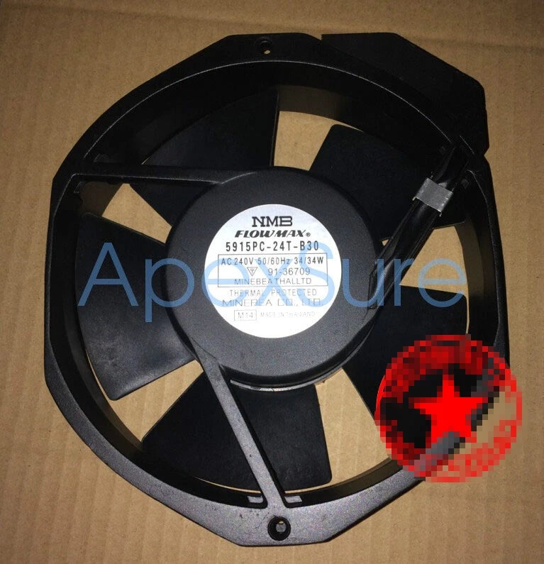 1pc NMB FLOWMAX 5915PC-24T-B30 17238 AC240V 34W axial fan cooling fan