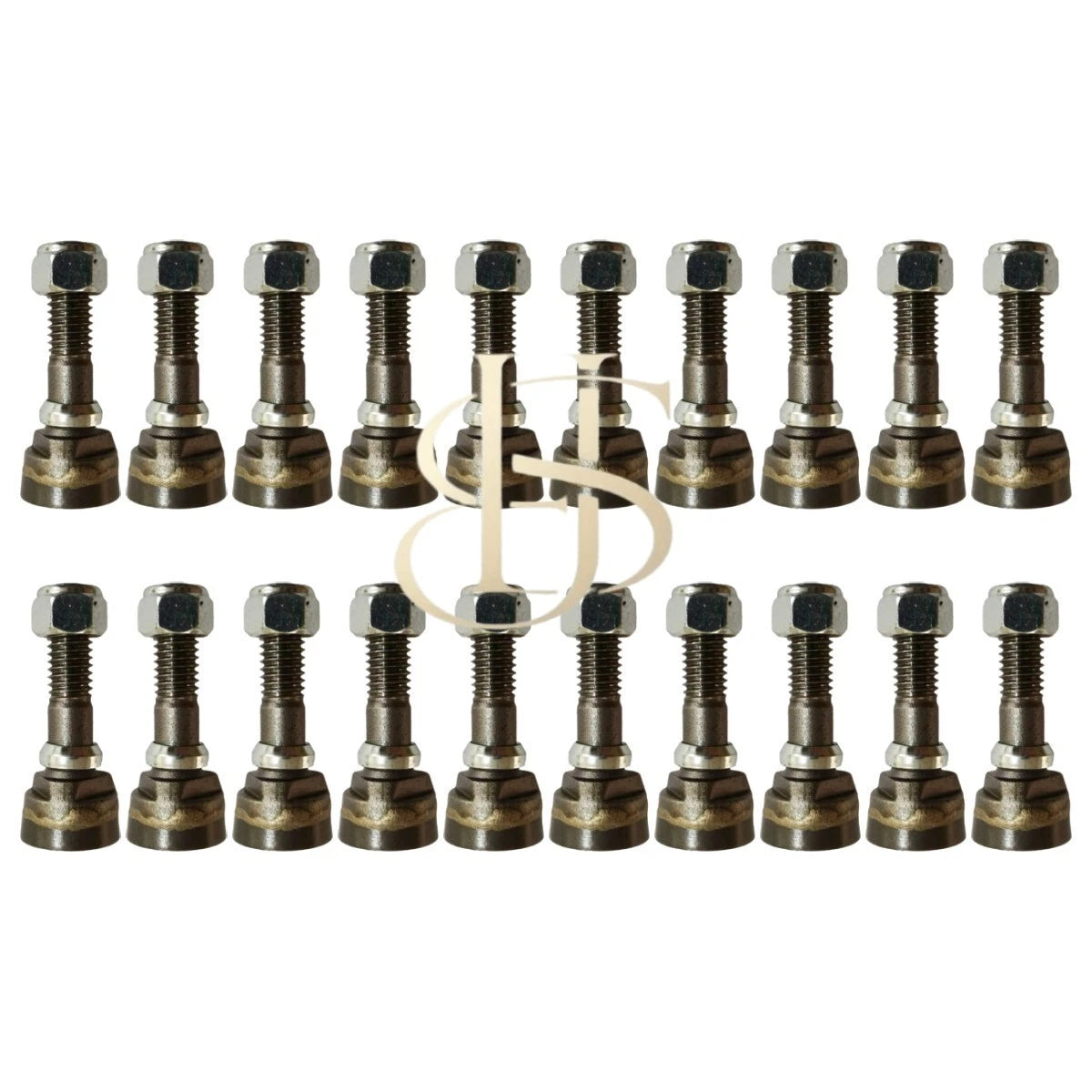 20 pcs Stump Grinder Teeth Compatible With Dosko 337 900 Series