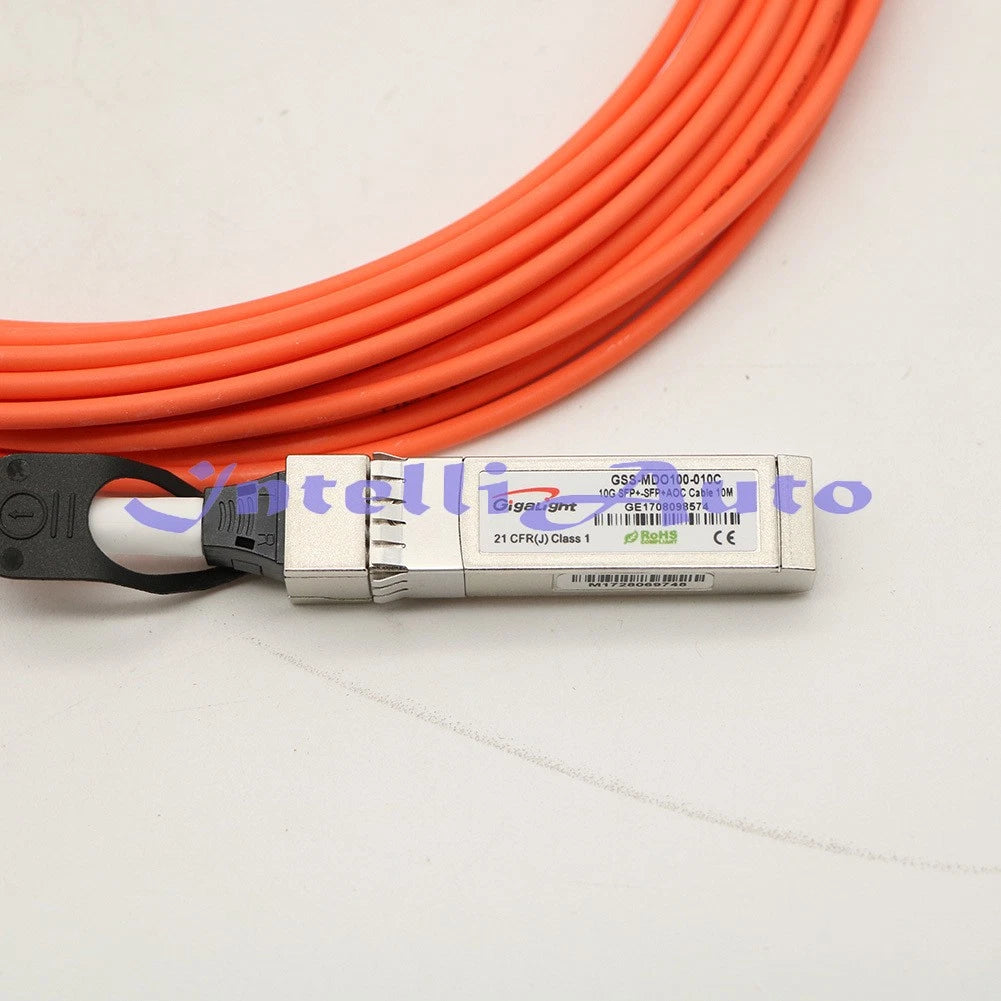 1PC 10Gbps SFP+ to SFP+Acti 10m(32.81ft) Dell/ Force10 SFP10G-AOC Compatible