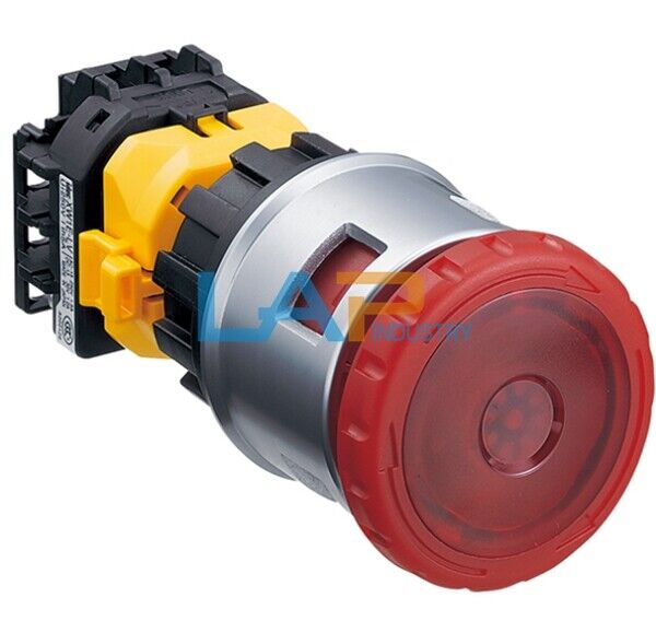 IDEC XN4E-TL412Q4MR Stop Switch with Light - 330mm Length - IDEAC