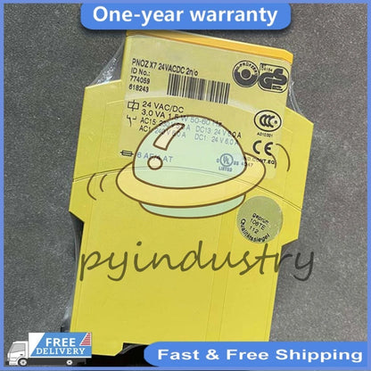 X7 774059 1PC Pilz PNOZ Safety Relay Module 24V AC/DC 2n/o