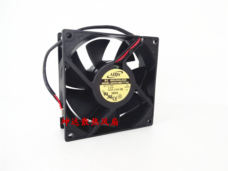 1pcs  ADDA AD0924MB-Y71GL 9032 24V 0.21A inverter cooling fan